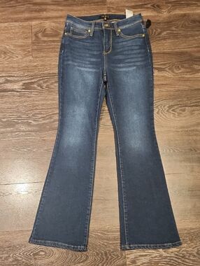 ❤️ NWT! IMAN HIGH RISE FLARE JEANS, 8 (29)